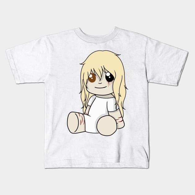 suicide sadie doll chibi Kids T-Shirt by LillyTheChibi